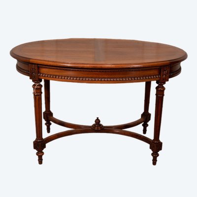Louis XVI Style Oval Living Room Table