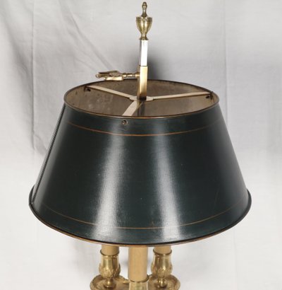 Lampe bouillotte  Eugène Hazart fin du XIXème siècle.