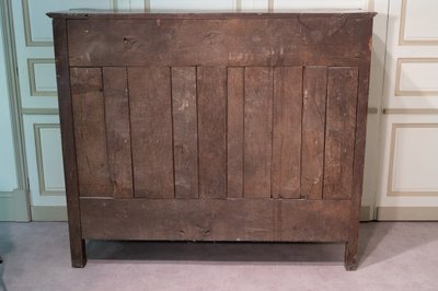 Buffet Bas Normand En Chêne Sculpté