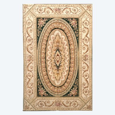 Knotted-stitch carpet from the soap factory
