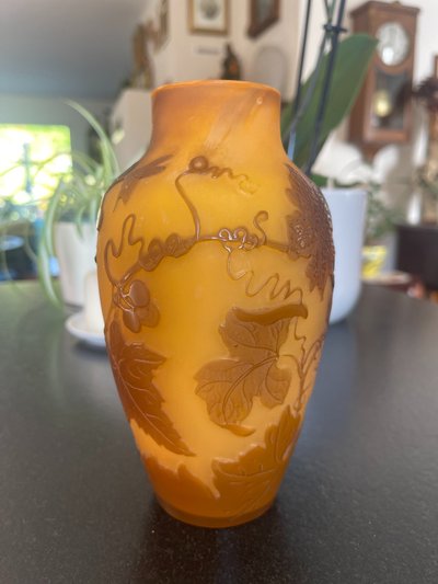 Vaso molto bello di Gallé