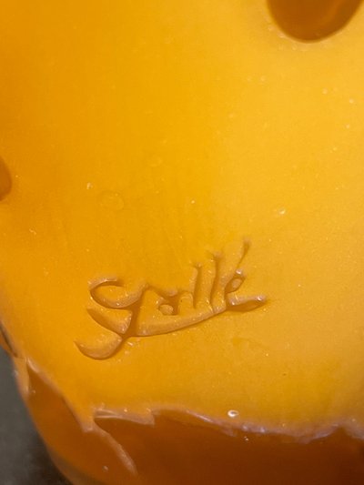 Vaso molto bello di Gallé
