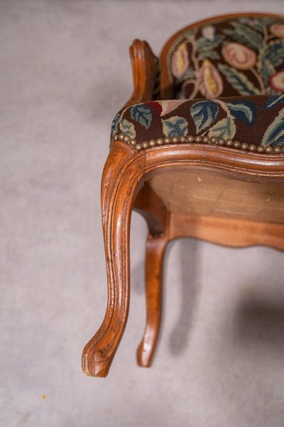 Pair Of Louis XV Style "à la Reine" Armchairs