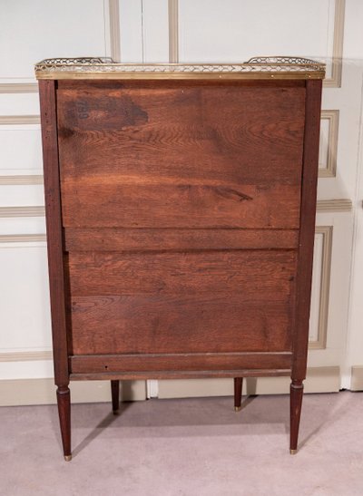 Meuble Desserte De Style Louis XVI En Acajou