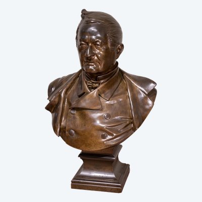 Busto di bronzo Adolphe Thiers