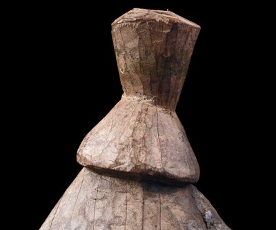 Figura di culto Yena, scultura tribale, arte tribale, arte oceanica, Oceania, arte del Pacifico, 118 cm
