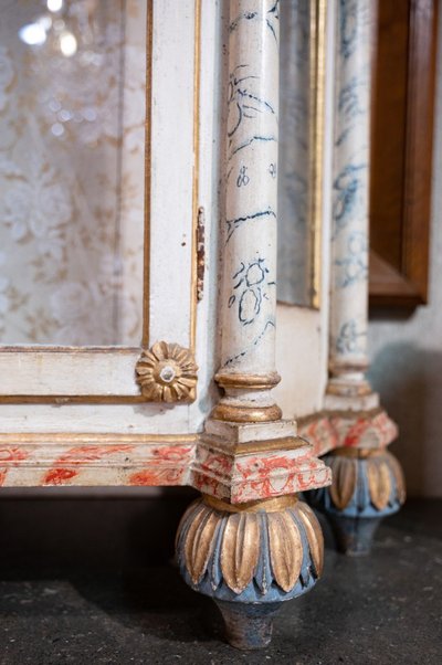 Baroque Oratory Polychrome Wood