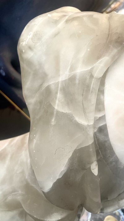 Busto in alabastro, XIX secolo