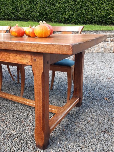 Grande Table d'Office  de Château Epoque milieu XIX ème siècle