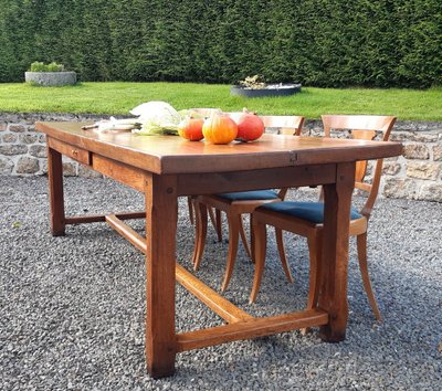 Grande Table d'Office  de Château Epoque milieu XIX ème siècle