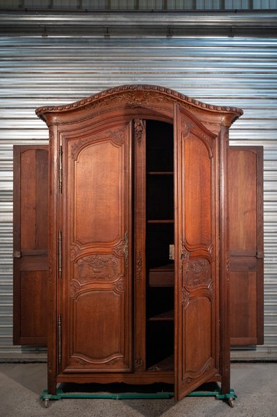 Armoire Normande De Château Fin XVIIIème Siècle