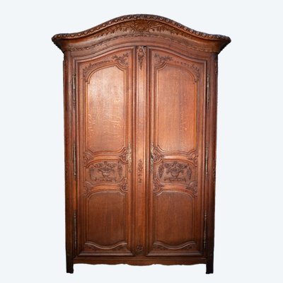 Armoire Normande De Château Fin XVIIIème Siècle