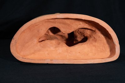 Angelotti in terracotta firmati Gori