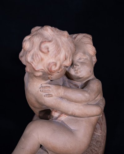Angelotti in terracotta firmati Gori
