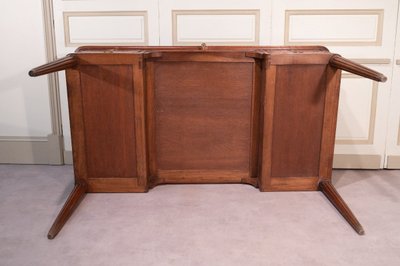 Bureau Plat De Style Louis XVI Et Son Fauteuil