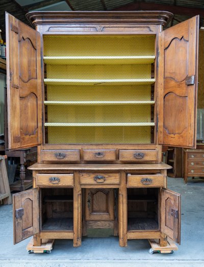 Schreibtisch Bücherregal In Eiche 18.