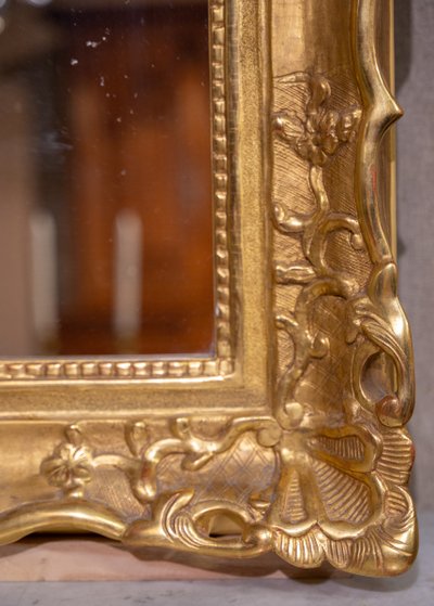 Regency Style Gilded Wood Mirror