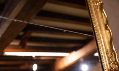 Regency Style Gilded Wood Mirror