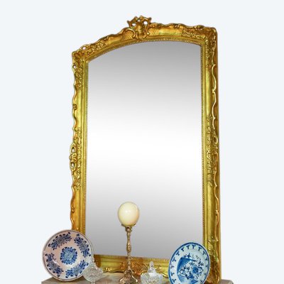 Regency Style Gilded Wood Mirror