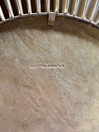 VALLAURIS chaty mirror circa 1960