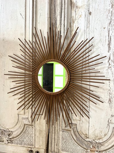 VALLAURIS chaty mirror circa 1960