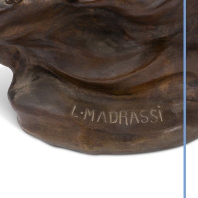 Lucas Madrassi (1848-1919), Ebe, bronzo, XIX secolo