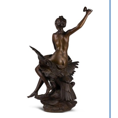 Lucas Madrassi (1848-1919), Ebe, bronzo, XIX secolo