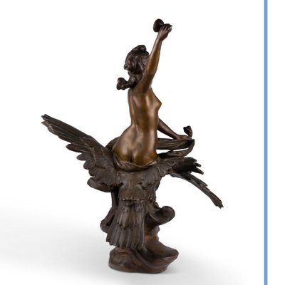 Lucas Madrassi (1848-1919), Ebe, bronzo, XIX secolo