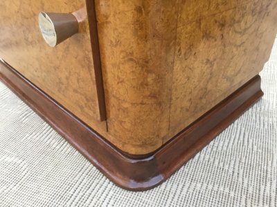 Coppia di comodini Art-Deco