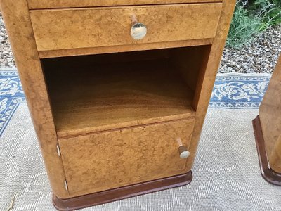 Coppia di comodini Art-Deco