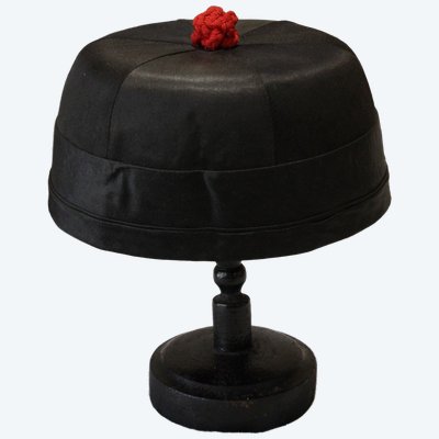 Cappello tradizionale cinese Manchu, inizio XX secolo