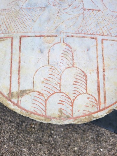 Stele in marmo, Cristo della Resurrezione, XVI-XVII secolo