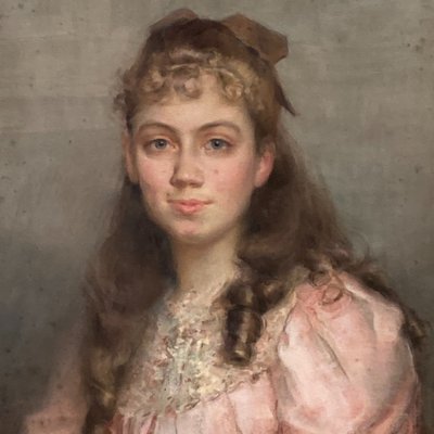Portrait de jeune fille par Madeleine Carpentier