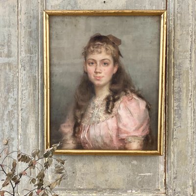 Portrait de jeune fille par Madeleine Carpentier