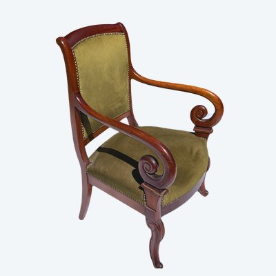 Poltrona in mogano da restauro - Inizio XIX secolo