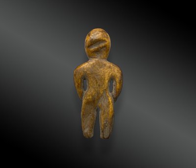 STATUETTA ANTHROPOMORPHE Cultura inuit, Alaska