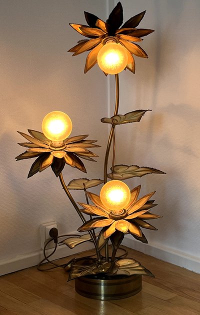 Lampada a fiori Casa JANSEN 1970