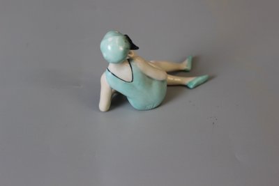 Porcelain bather circa 1920
