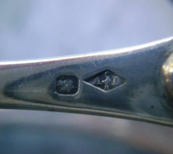 Solid silver pliers model Alphonse DEBAIN Goldsmith XIXth century (ref D 0105)