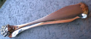 Solid silver pliers model Alphonse DEBAIN Goldsmith XIXth century (ref D 0105)