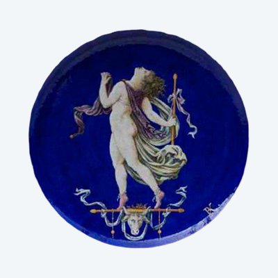 Théodotre Deck (1823-1891) et Joseph Victor Ranvier (1823-1896), plat "La liberté", XIXe