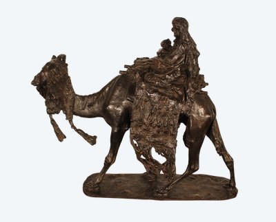 Bronzo orientalista Di Ernesto Bazzaro