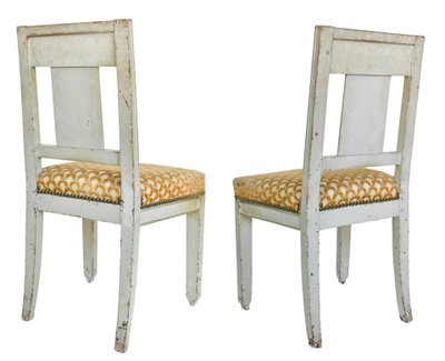 Pair of Consulate period chairs