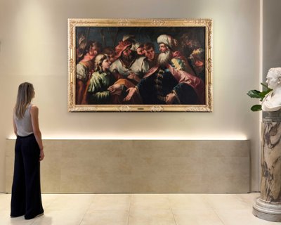 Gaspare Diziani, "Joseph vendu à Putifarre"