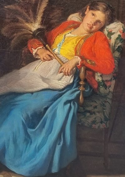 Armand LELEUX - La servante de l'abbé