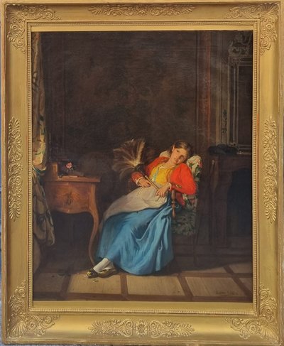 Armand LELEUX - La servante de l'abbé