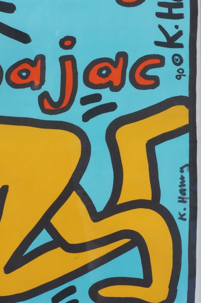 Poster by Keith Haring for Jean-Charles de Castelbajac
