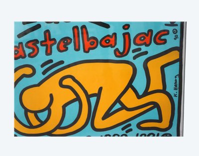 Poster by Keith Haring for Jean-Charles de Castelbajac