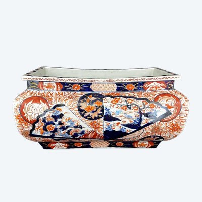 Imari porcelain planter, Japan late 19th century