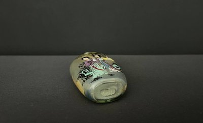 Flacon à tabac à priser chinois peint à l’intérieur, XXe siècle